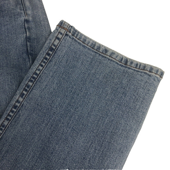 L L Bean Women's Denim Jeans 12 Petite Light Blue Jeans 0XK89 Vintage Nice‎ - Picture 4 of 9